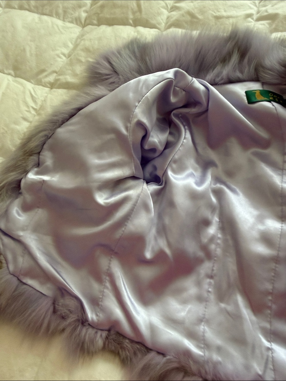 Fur Mauve Collared Jacket - Picture 2 of 12